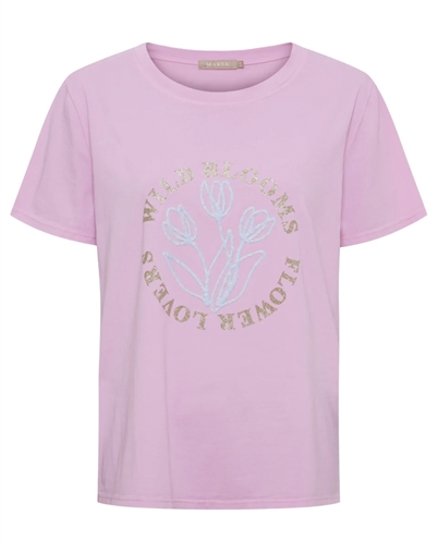 Marta du Chateau - MDCBrianna T-shirt - Pink